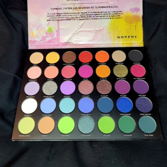 Morphe x Mickey Truth Be Bold Eyeshadow Palette - Picture 2 of 10